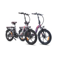 FAFREES F20 Pro električni bicikl 20" 250W, sivo-narančasti